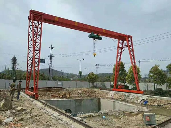 MH type electric hoist gantry crane